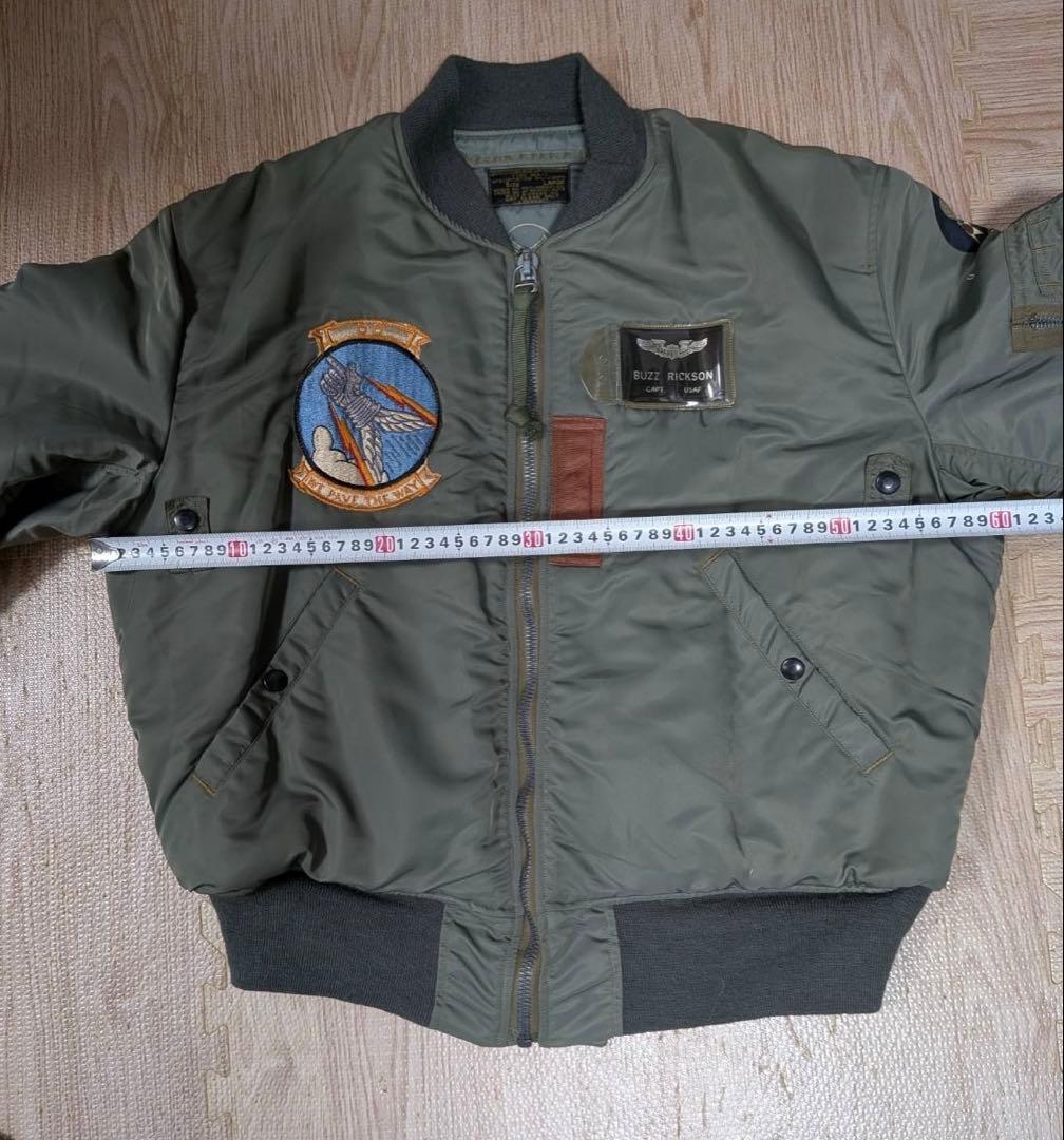 バズリクソンズ MA-1 フライトジャケット ワッペン Ｌサイズ