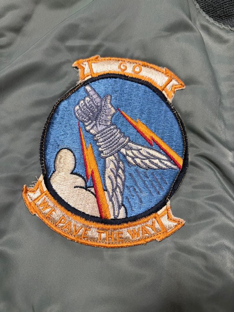 バズリクソンズ MA-1 フライトジャケット ワッペン Ｌサイズ