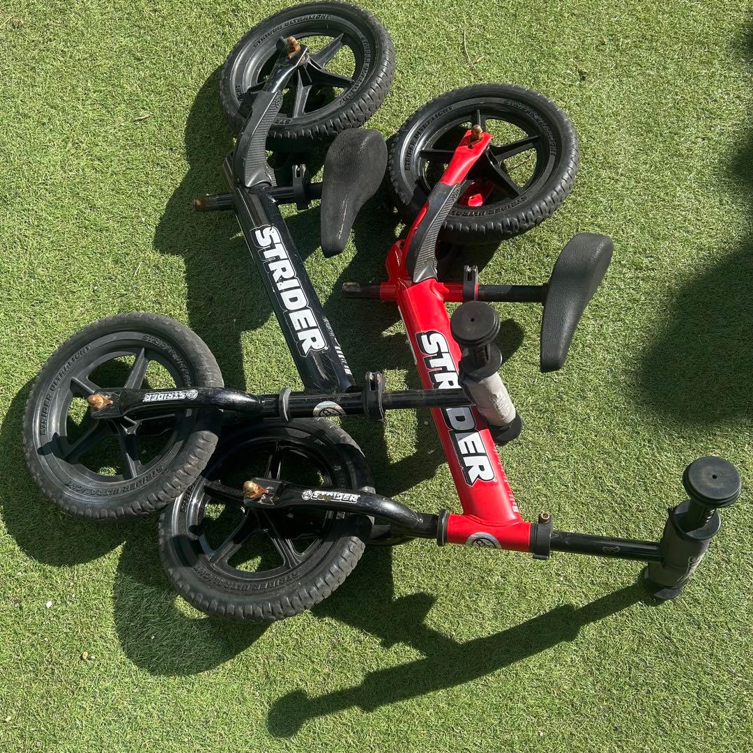 STRIDER ストライダー 12 レッド　ブラック　2台セット