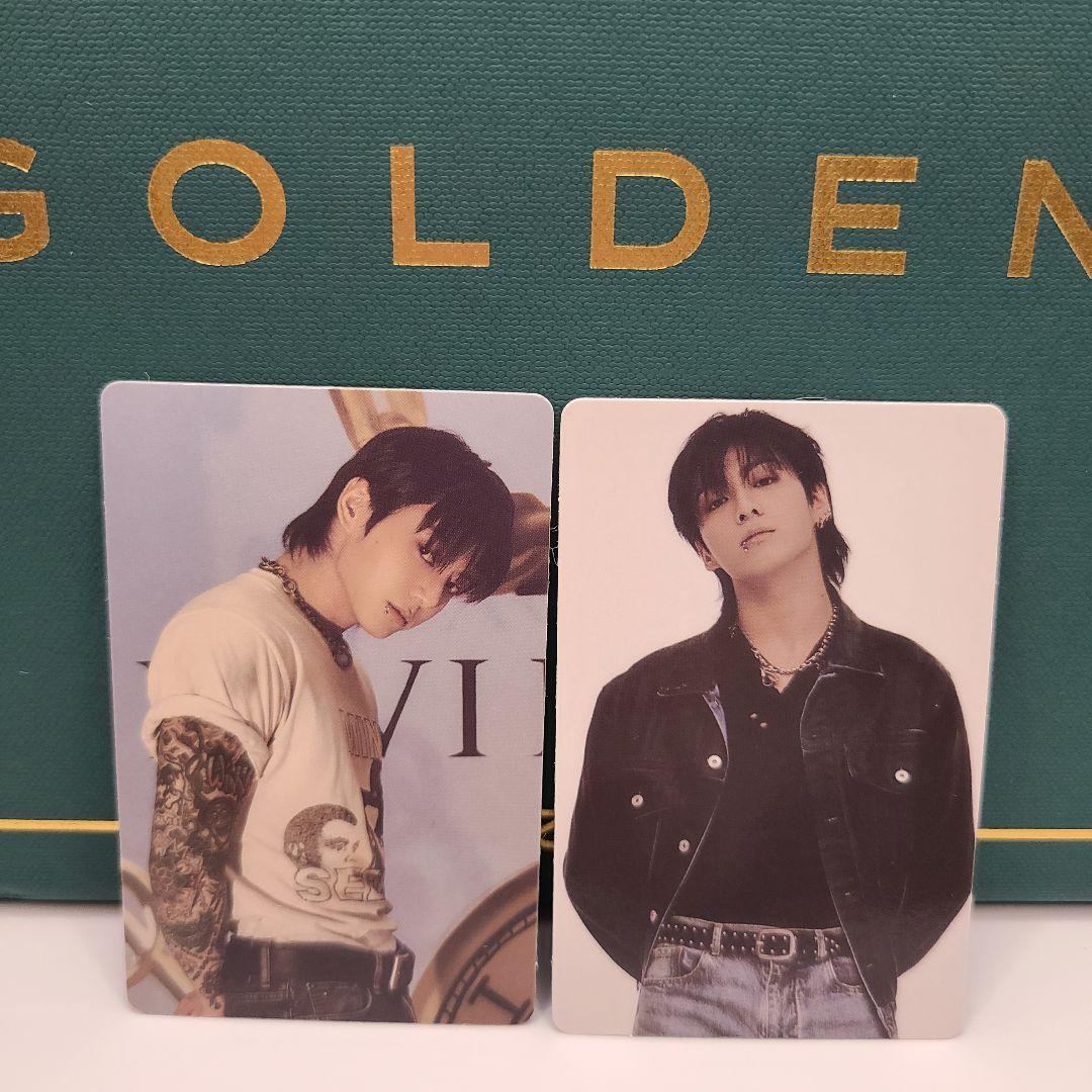 ジョングク GOLDEN US 限定 トレカ 4枚セット weverse