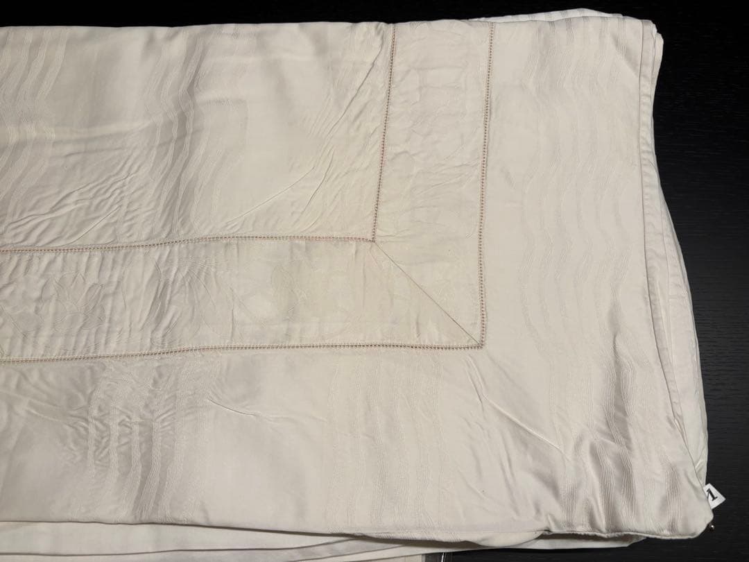 Frette フレッテ　ドゥべカバー／枕カバー2枚のセット、コットン100%