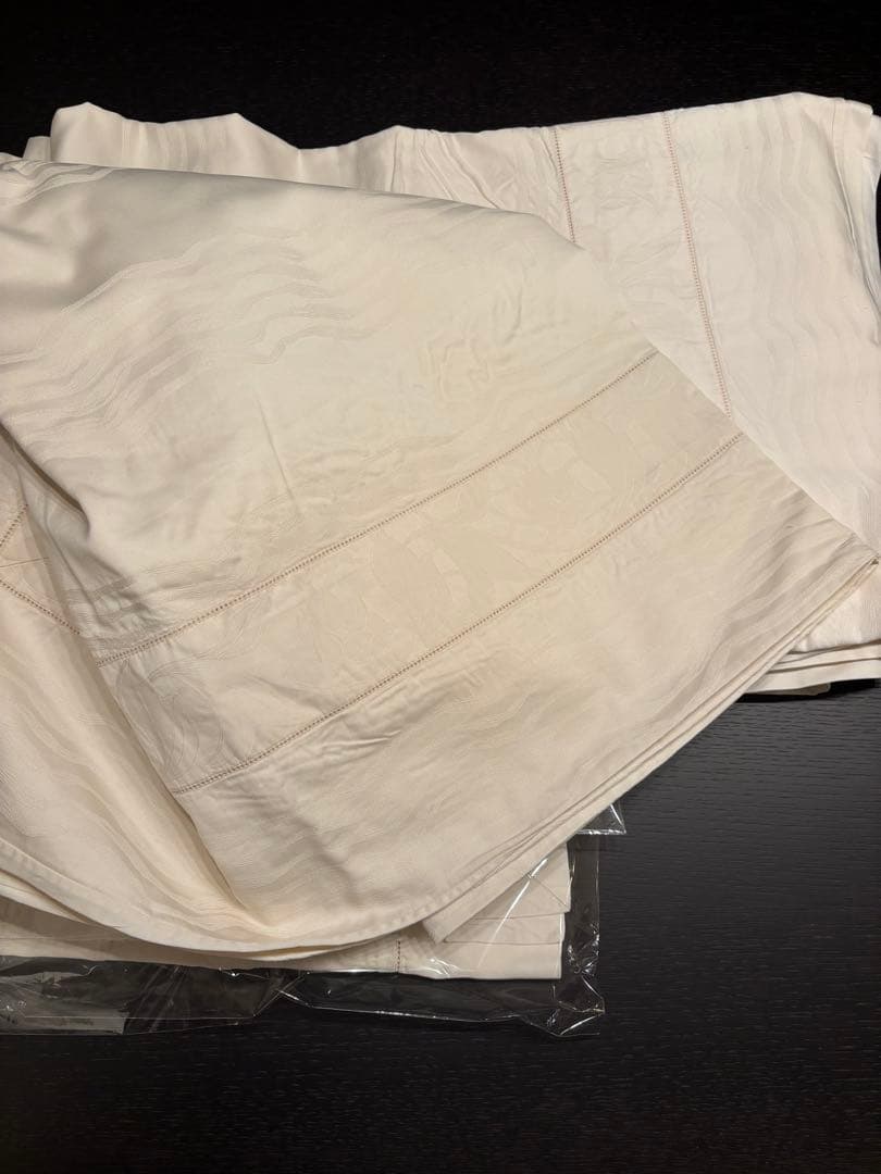 Frette フレッテ　ドゥべカバー／枕カバー2枚のセット、コットン100%