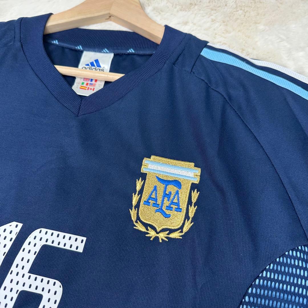 ✨希少4XO✨アディダス アルゼンチン代表 Aimar 16 2002W杯モデル