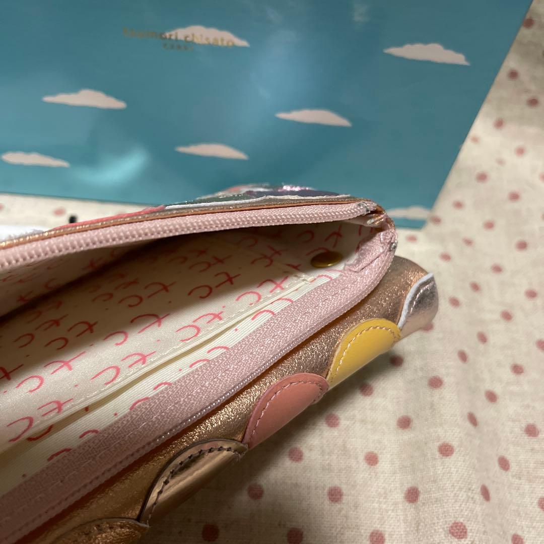 tsumori chisato マルチカラー長財布　ピンク