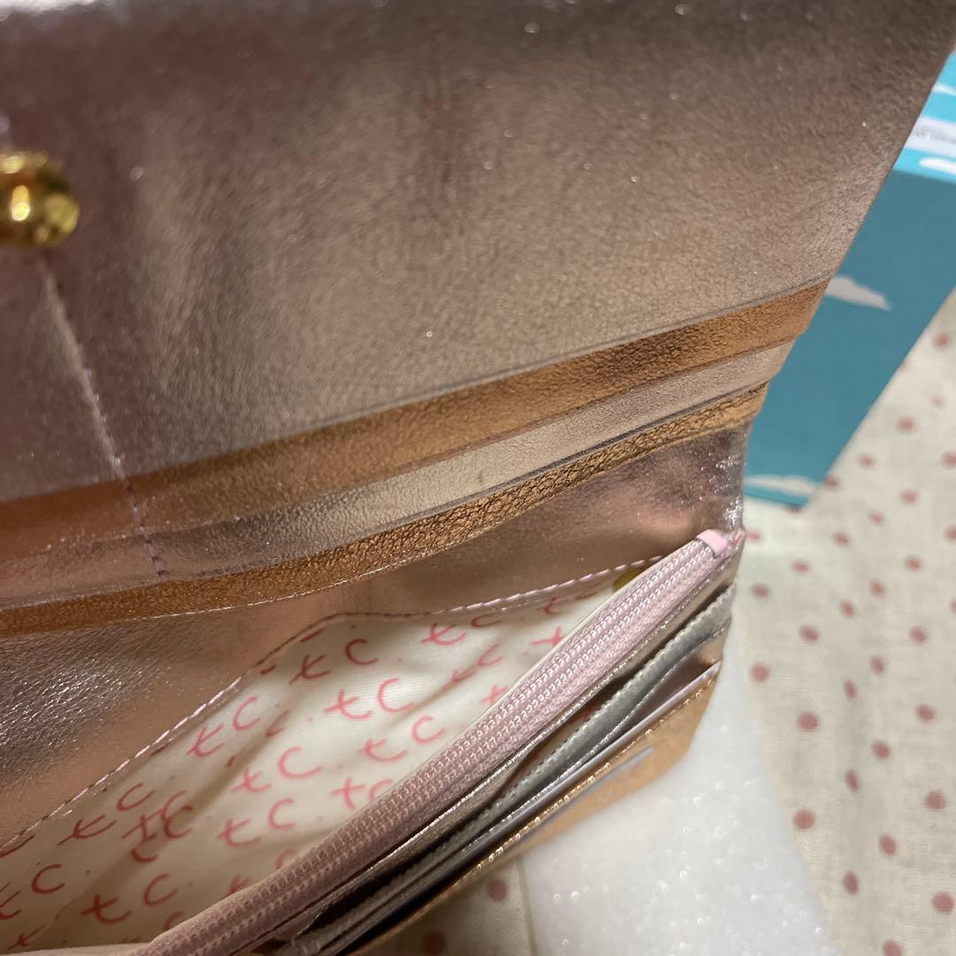 tsumori chisato マルチカラー長財布　ピンク