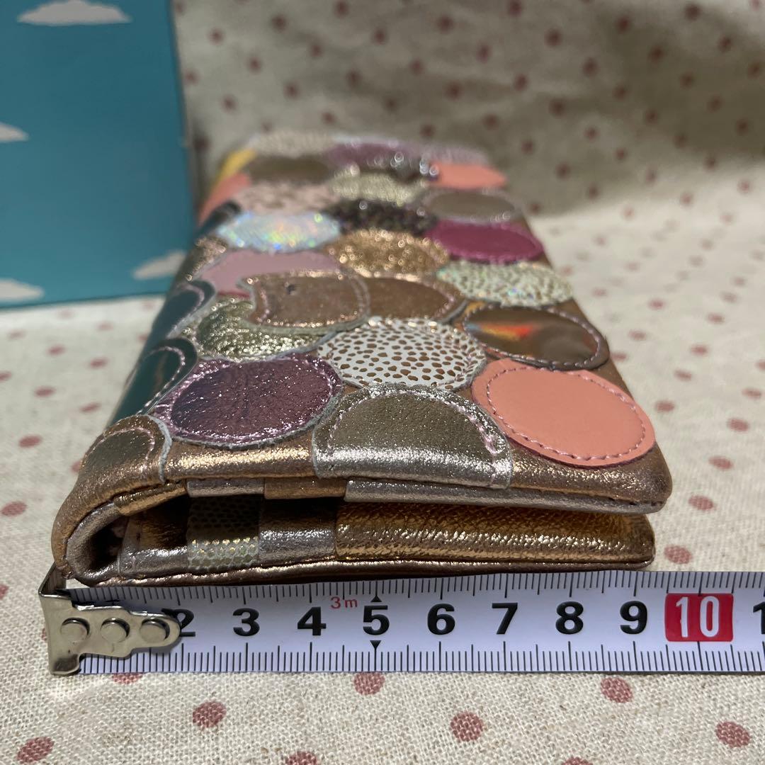 tsumori chisato マルチカラー長財布　ピンク