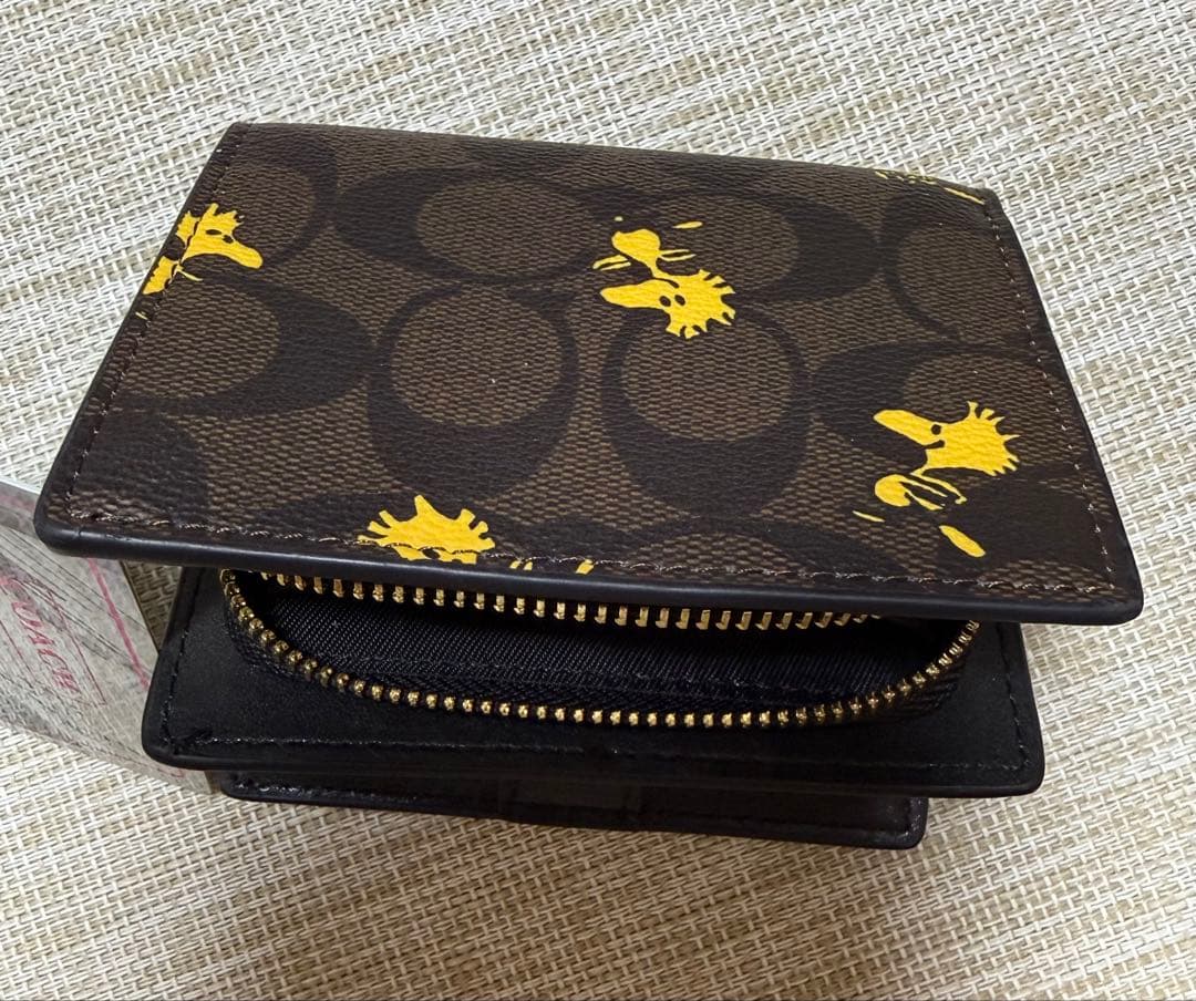 [コーチ] 二つ折り財布 スヌーピーコラボ 未使用