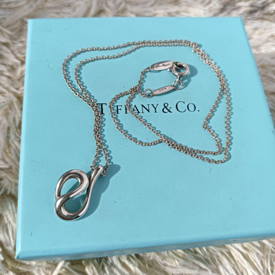 ティファニー　オープンウェーブ　ネックレス　シルバー925 チェーン40cm