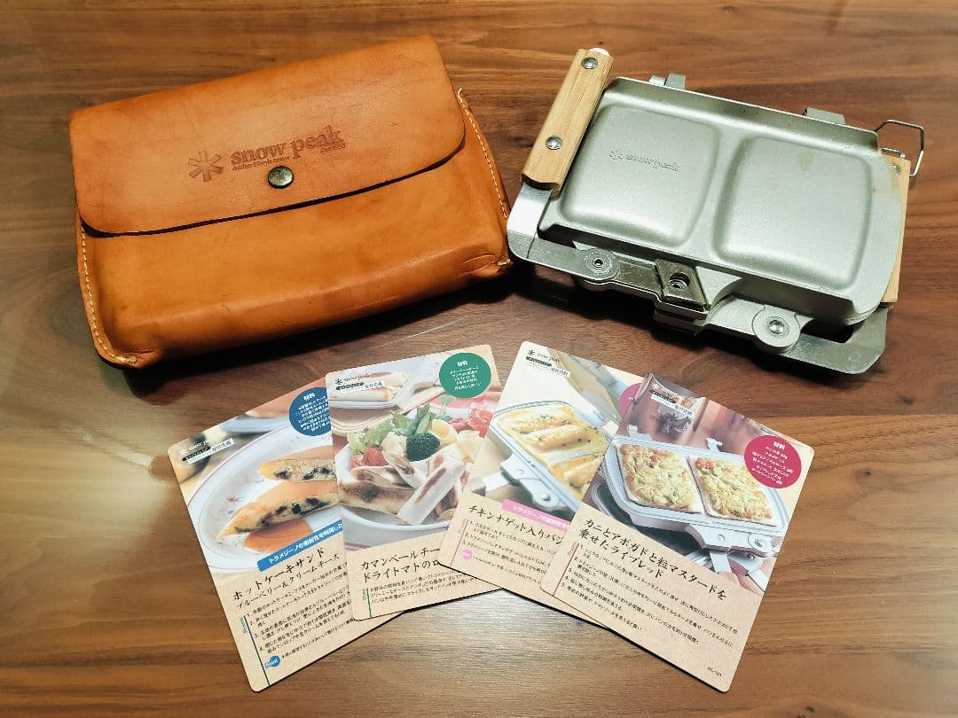 ☆超希少☆ peakスノーピーク トラメジーノ　専用革ケースセット