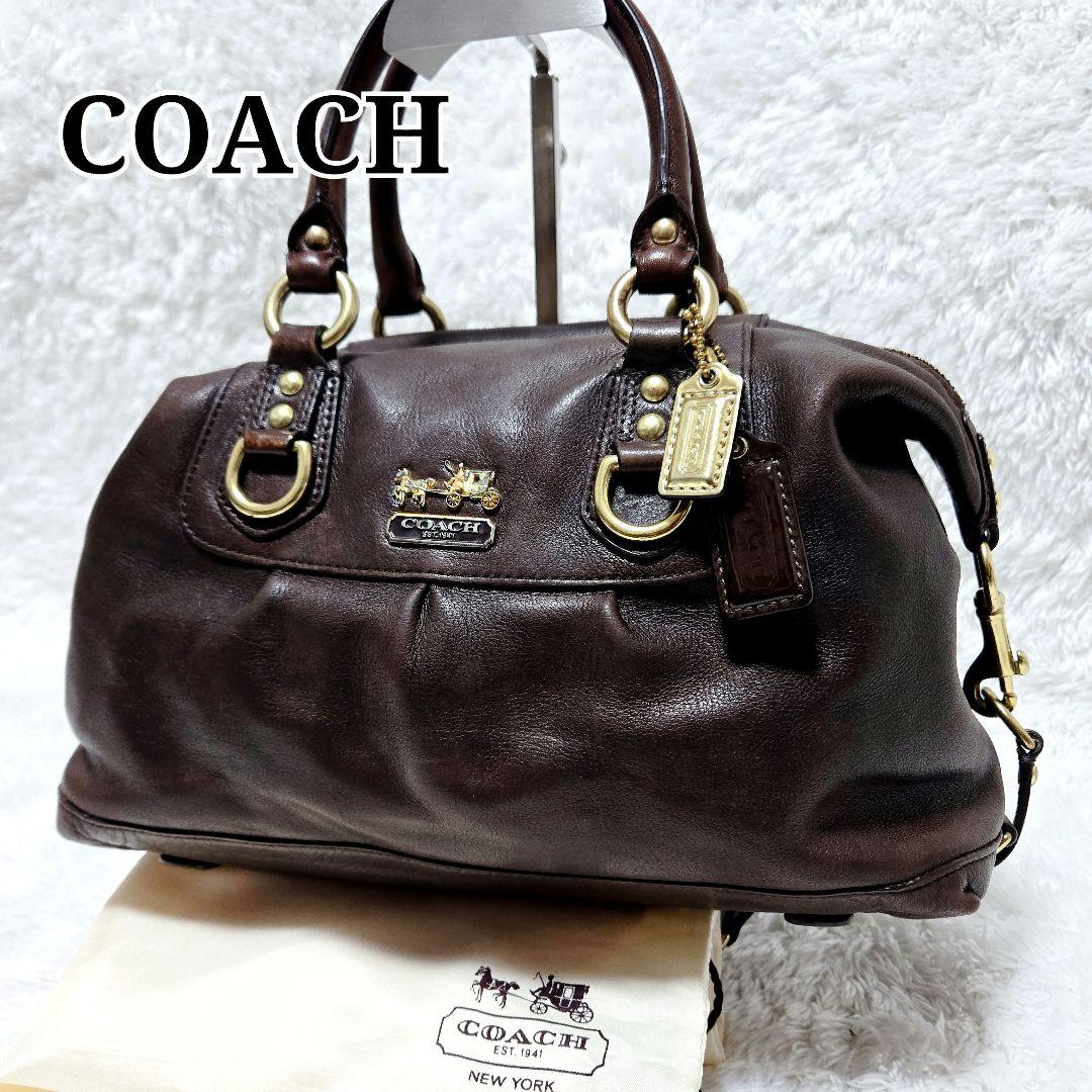 COACH マディソン サブリナ 12937 2WAY レザー バッグ