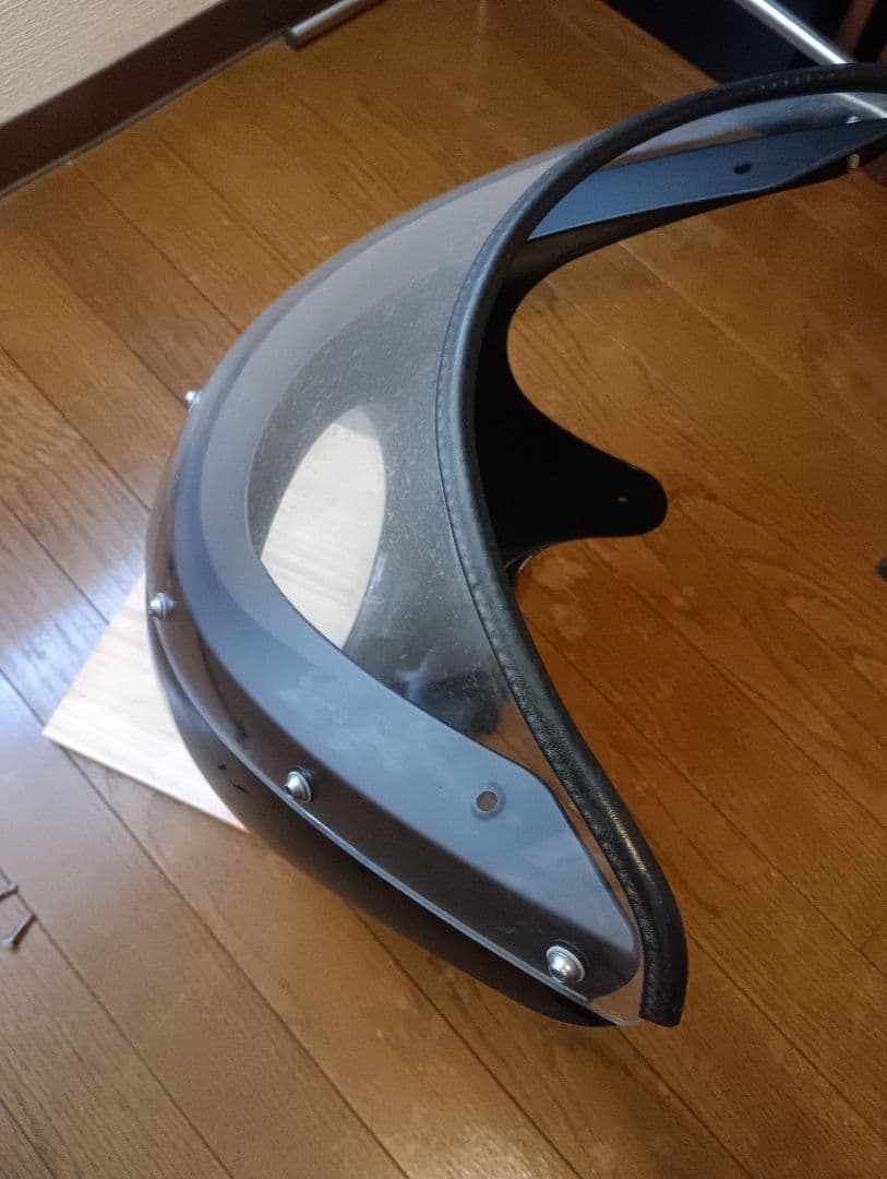 【入手困難】カワサキ純正　エストレヤ用ビキニカウル　純正ステー（黒メッキ）付き