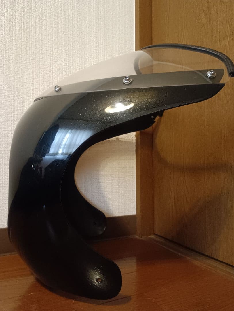 【入手困難】カワサキ純正　エストレヤ用ビキニカウル　純正ステー（黒メッキ）付き