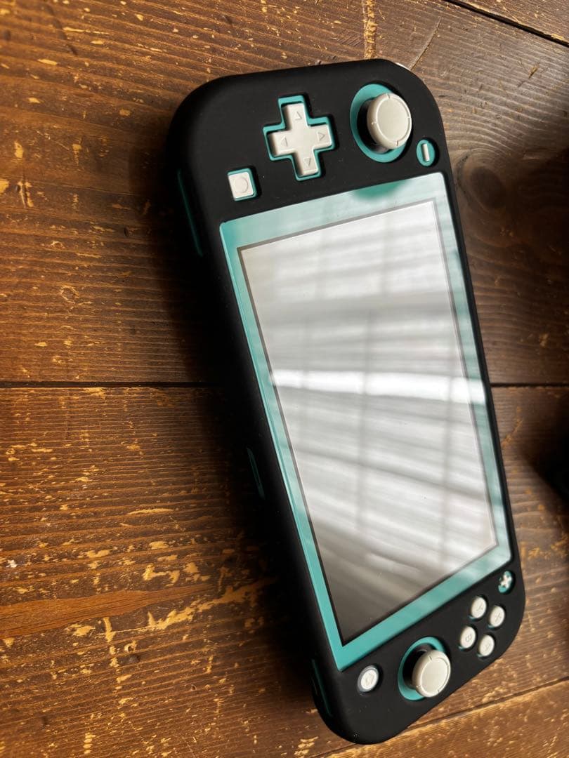 店舗印有 ほぼ新品 NINTENDO SWITCH LITE ライト ターコイズ