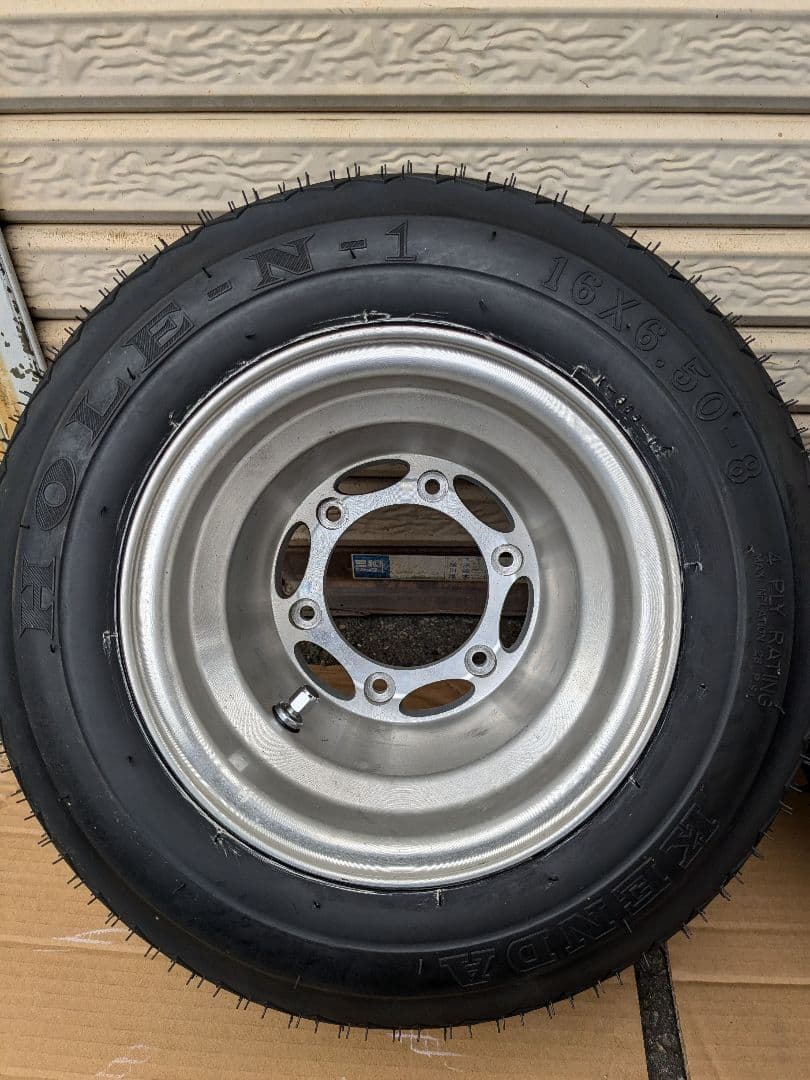 hvファクトリーポン付け アルミホイール 新品タイヤセット