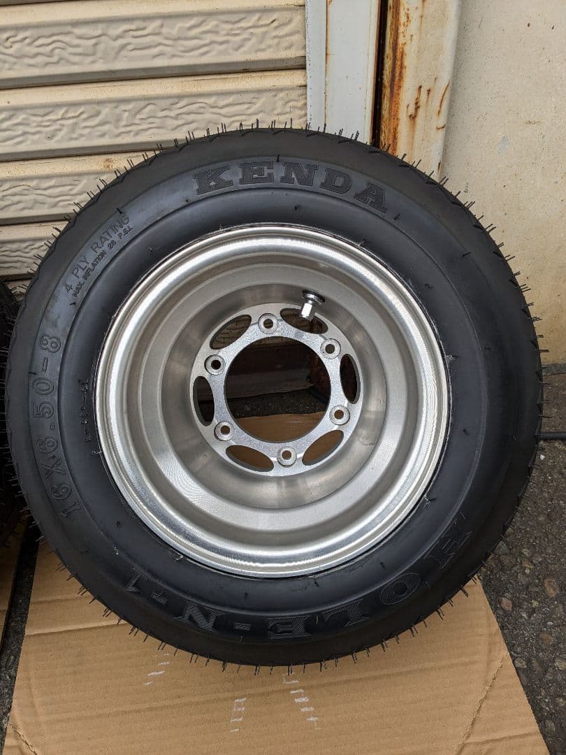 hvファクトリーポン付け アルミホイール 新品タイヤセット