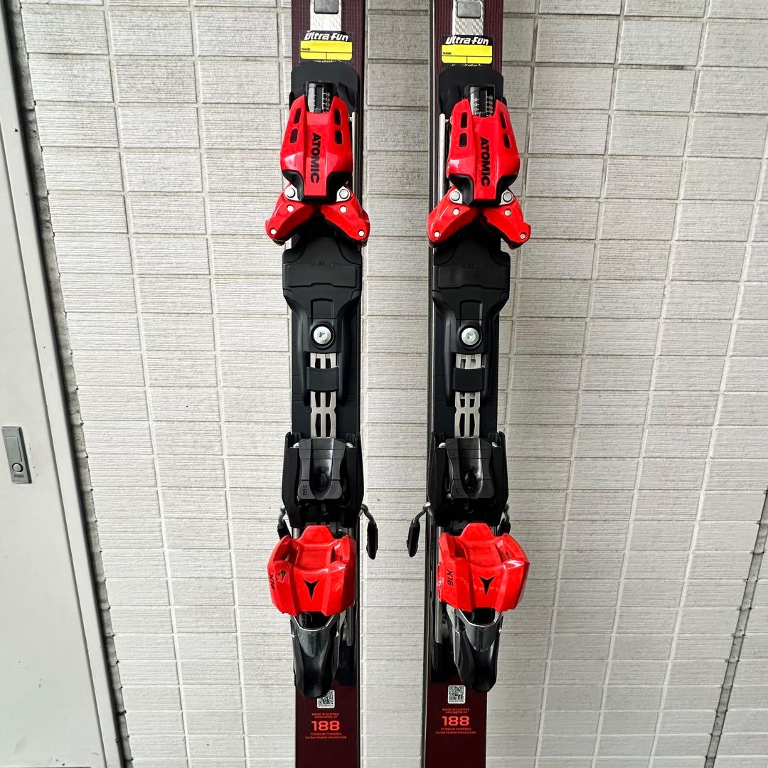 ATOMIC REDSTER G9 FIS 188 R30 ＋ X16 VAR