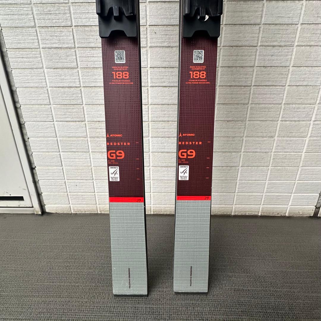 ATOMIC REDSTER G9 FIS 188 R30 ＋ X16 VAR