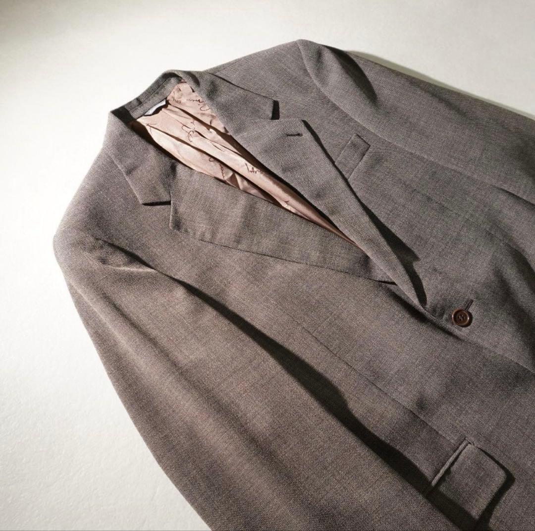 90s GIVENCHY ウールセットアップスーツ ブラウン