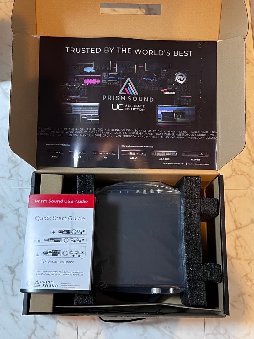 並行新品 Prism Sound Lyra 2 代行保証1年無償 在庫最後1台