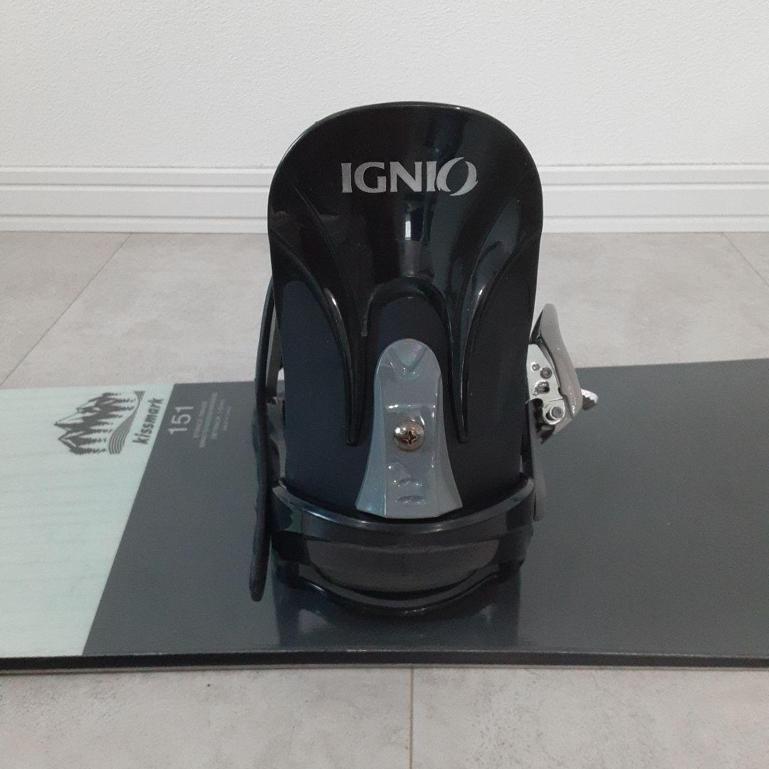 kissmark CITYCORAL 151 スノーボードセット ビンディング付