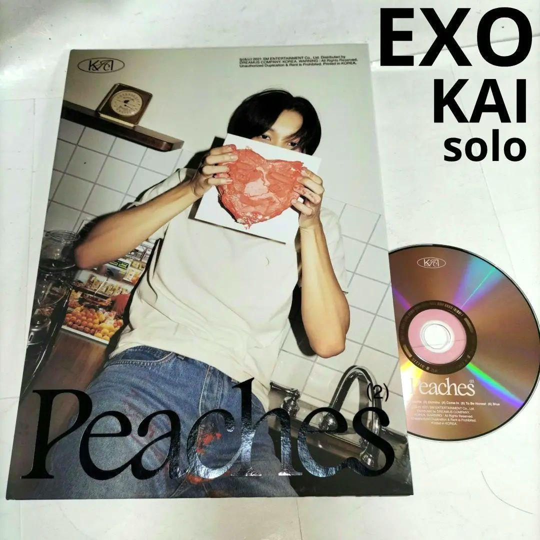 EXO KAI「PEACHES」KPOP韓国盤CD 韓流⭐IDOL⭐男性アイドル