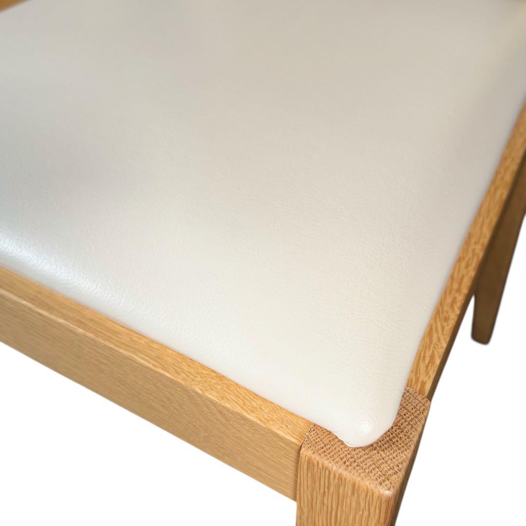 HR820-1 【美品】秋田木工 アキモク　N-005ダイニングチェア 2脚