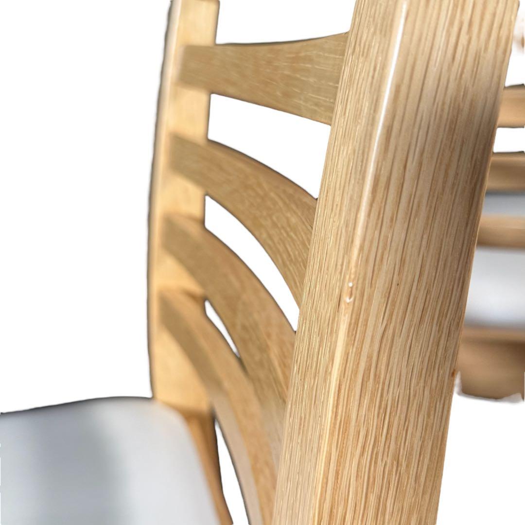 HR820-1 【美品】秋田木工 アキモク　N-005ダイニングチェア 2脚