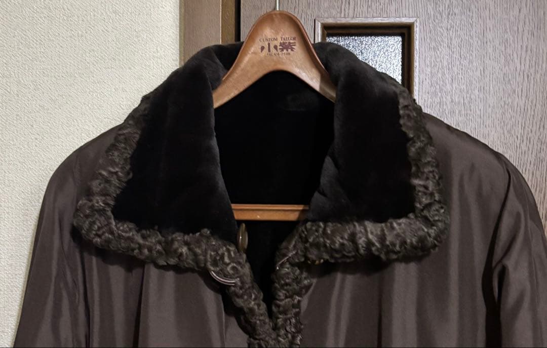 とこ　美品　SAGA MINK(サガミンク)コート　リバーシブル