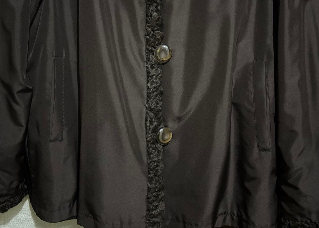 とこ　美品　SAGA MINK(サガミンク)コート　リバーシブル