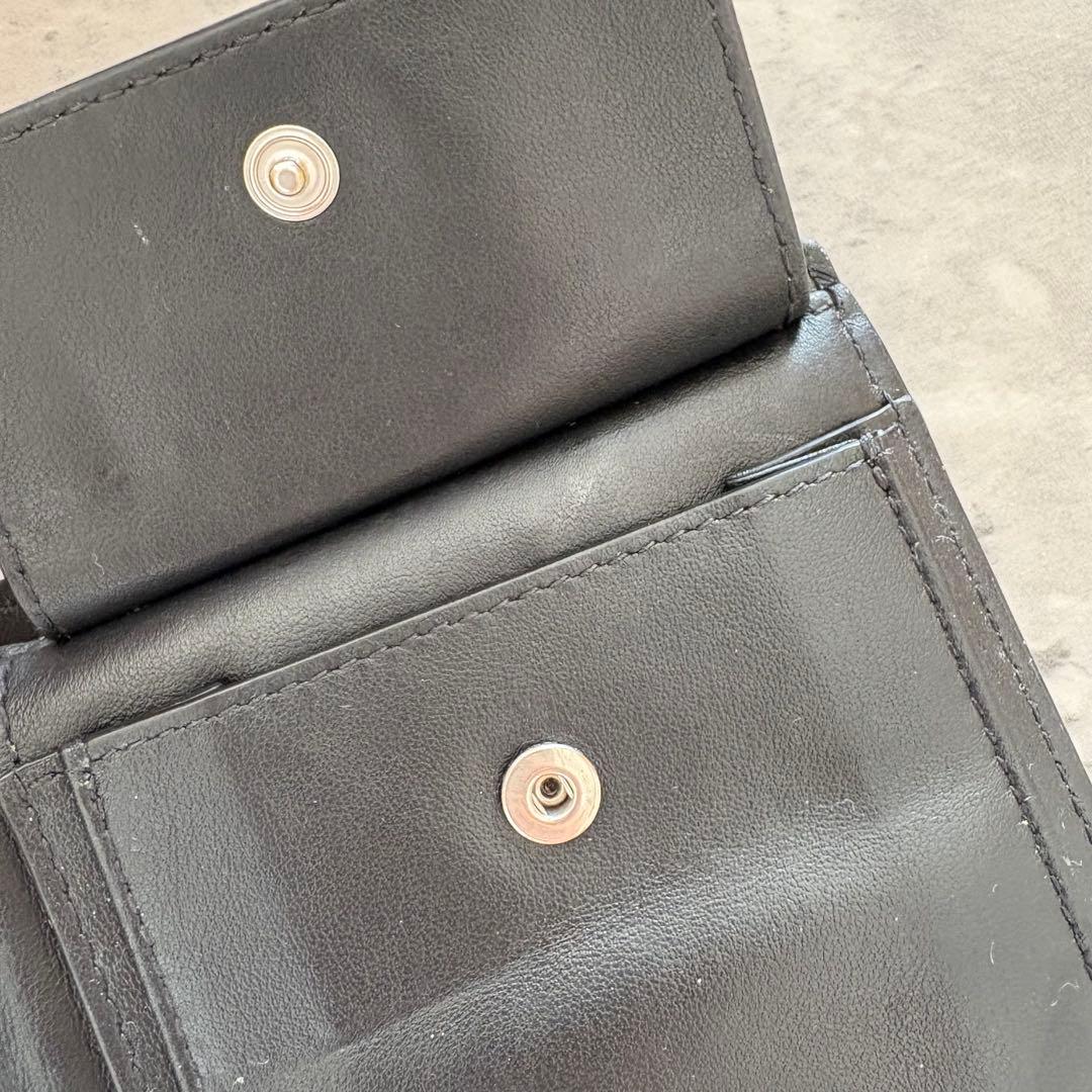 BOTTEGA VENETA ボッテガヴェネタ 二つ折り財布 ブラック