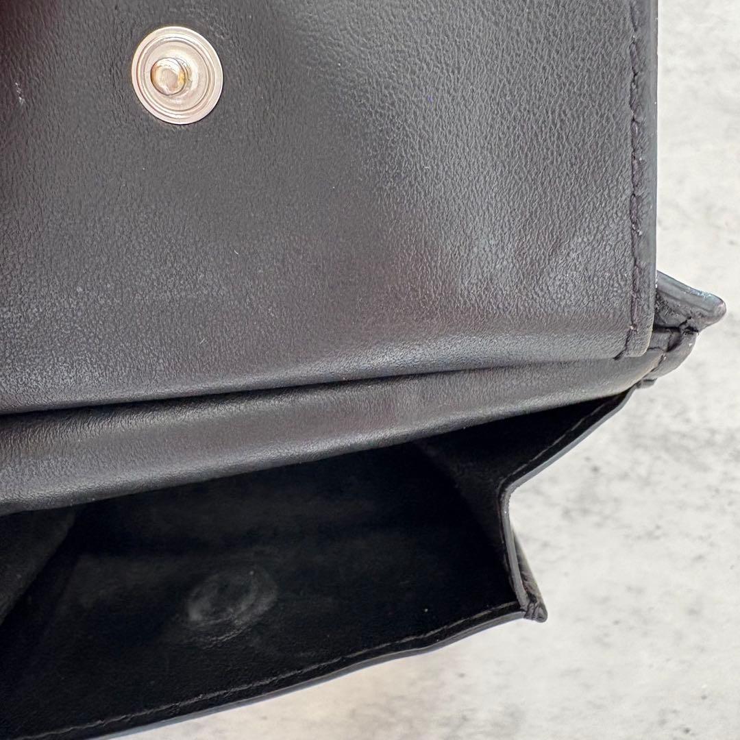 BOTTEGA VENETA ボッテガヴェネタ 二つ折り財布 ブラック