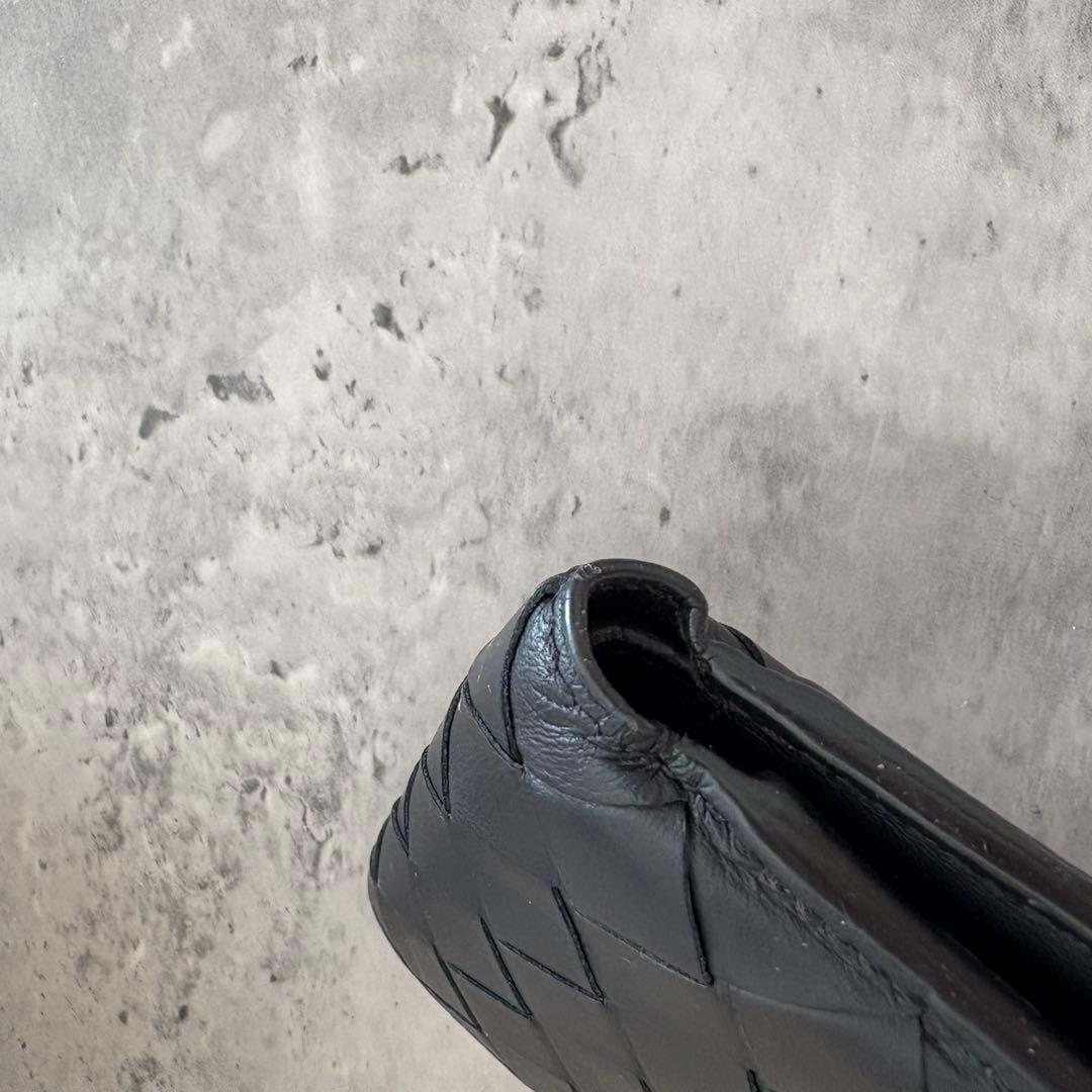 BOTTEGA VENETA ボッテガヴェネタ 二つ折り財布 ブラック