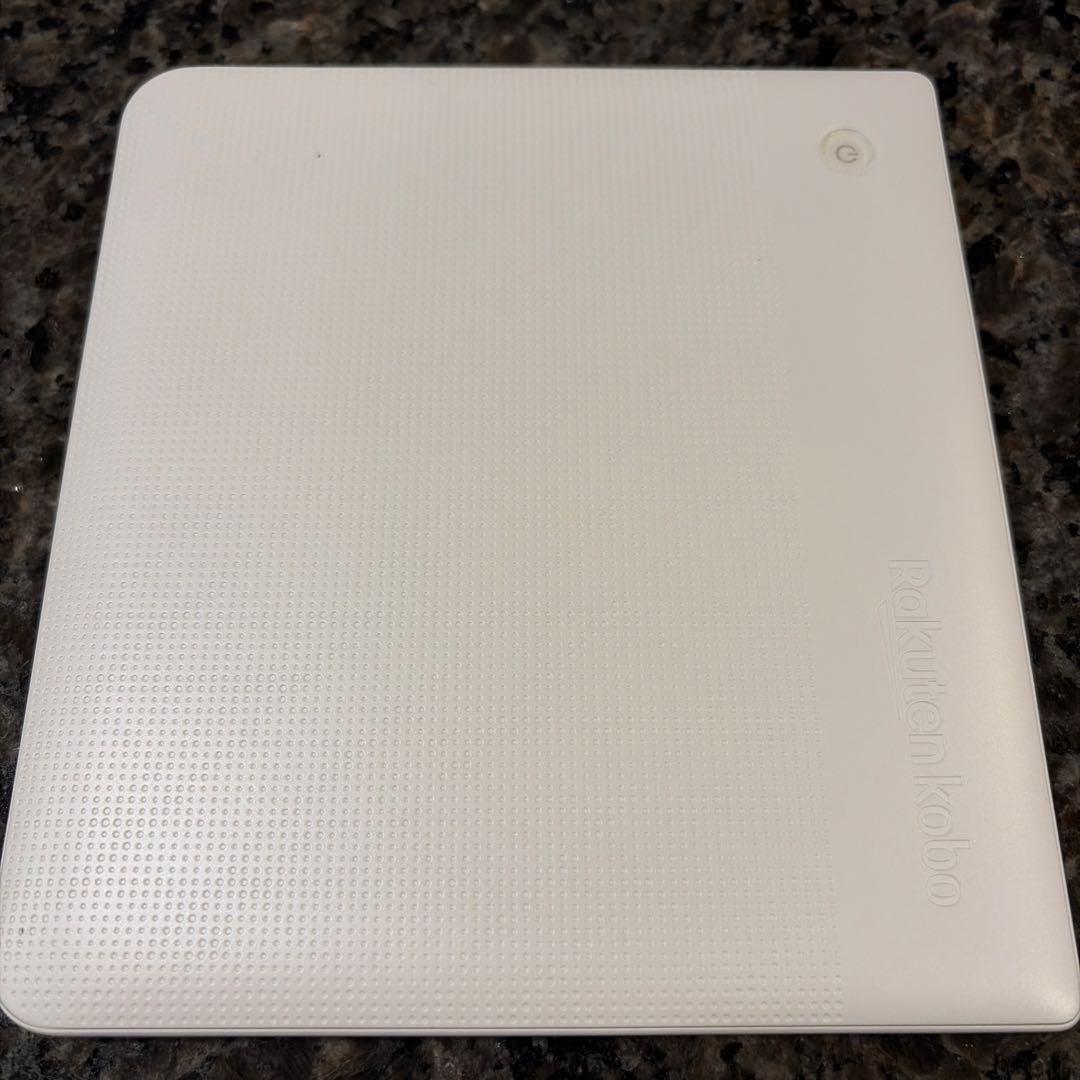 【美品】楽天kobo libra H20 ホワイト　純正ケース付き