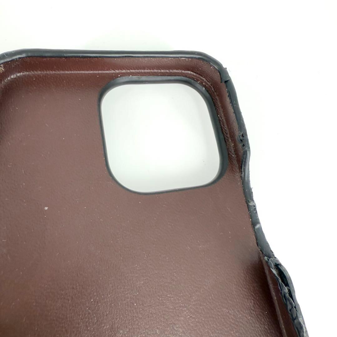 CHANEL キャビアスキン iPhone 13 pro ケース チェーン 黒