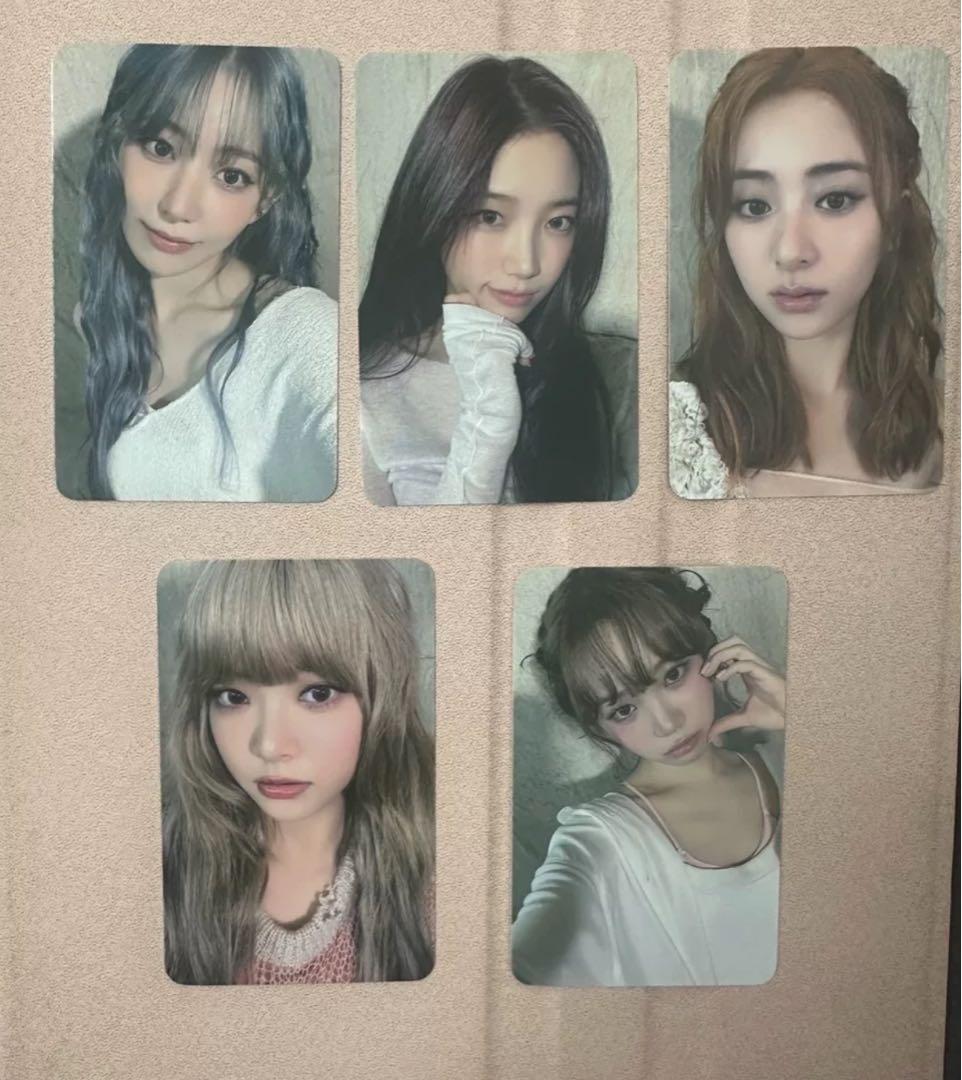 le sserafim EASY BDM 限定 特典 トレカ　5枚コンプセット