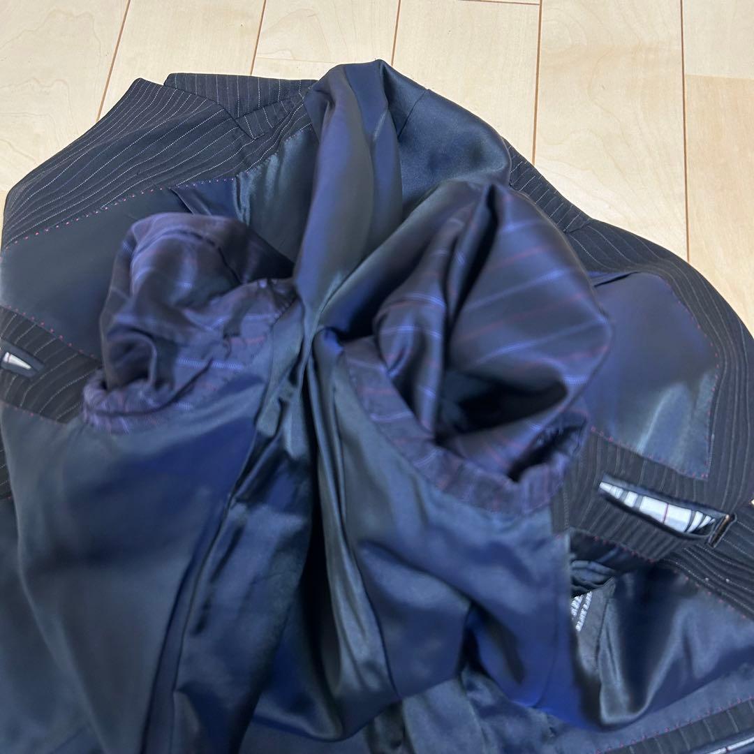 BURBERRY BLACK LABEL ピンストライプスーツ