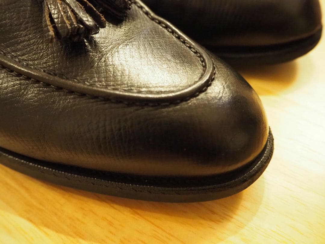 エドワードグリーンBelgraviaネイビーユタカーフ8½-9(8.5)E184