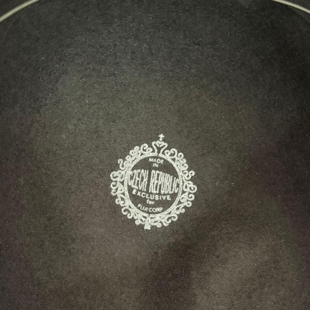 Maxim ラビットウール フェルト クラシカルリボンハット 帽子 日本製