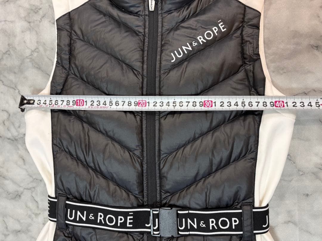 JUN&ROPE’ ジュンアンドロペレディース ダウンワンピース　S ブラック