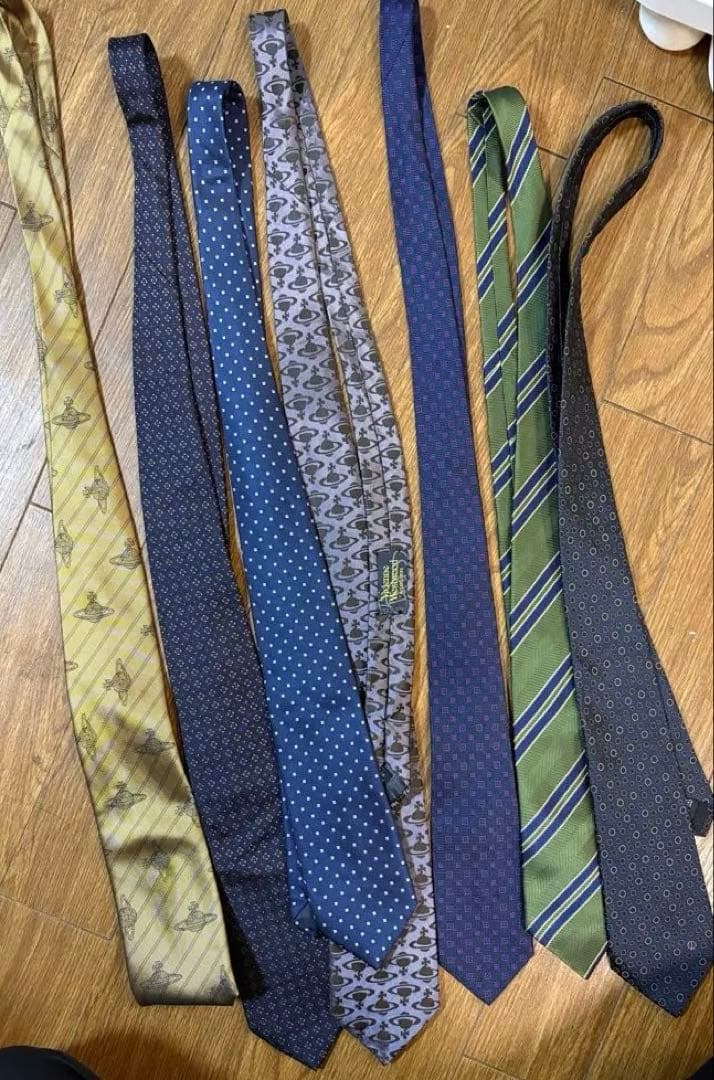 ネクタイセット ダンヒル　セリーヌ　ヴィヴィアン　プッチ