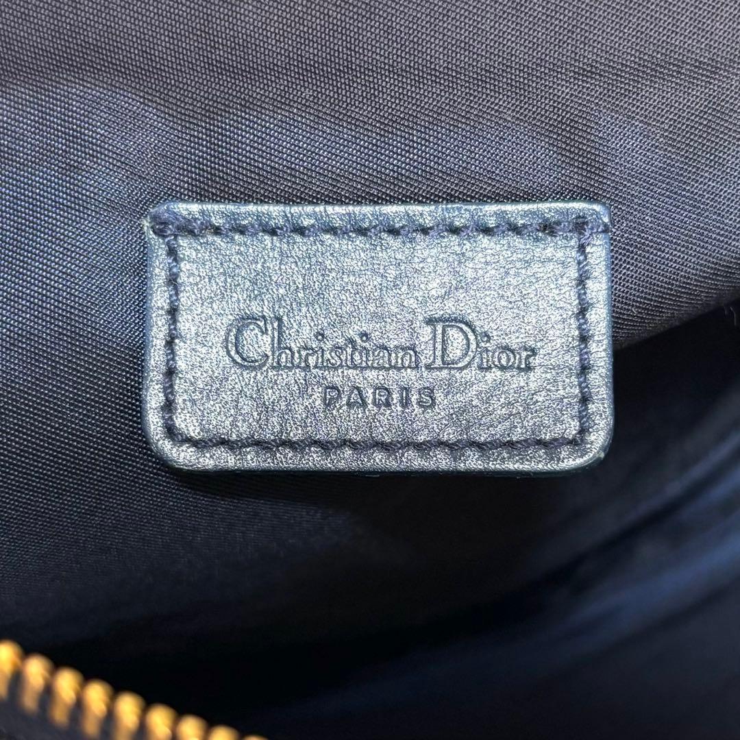 【美品】Christian Dior トロッター　サドルバッグ ショルダーバッグ