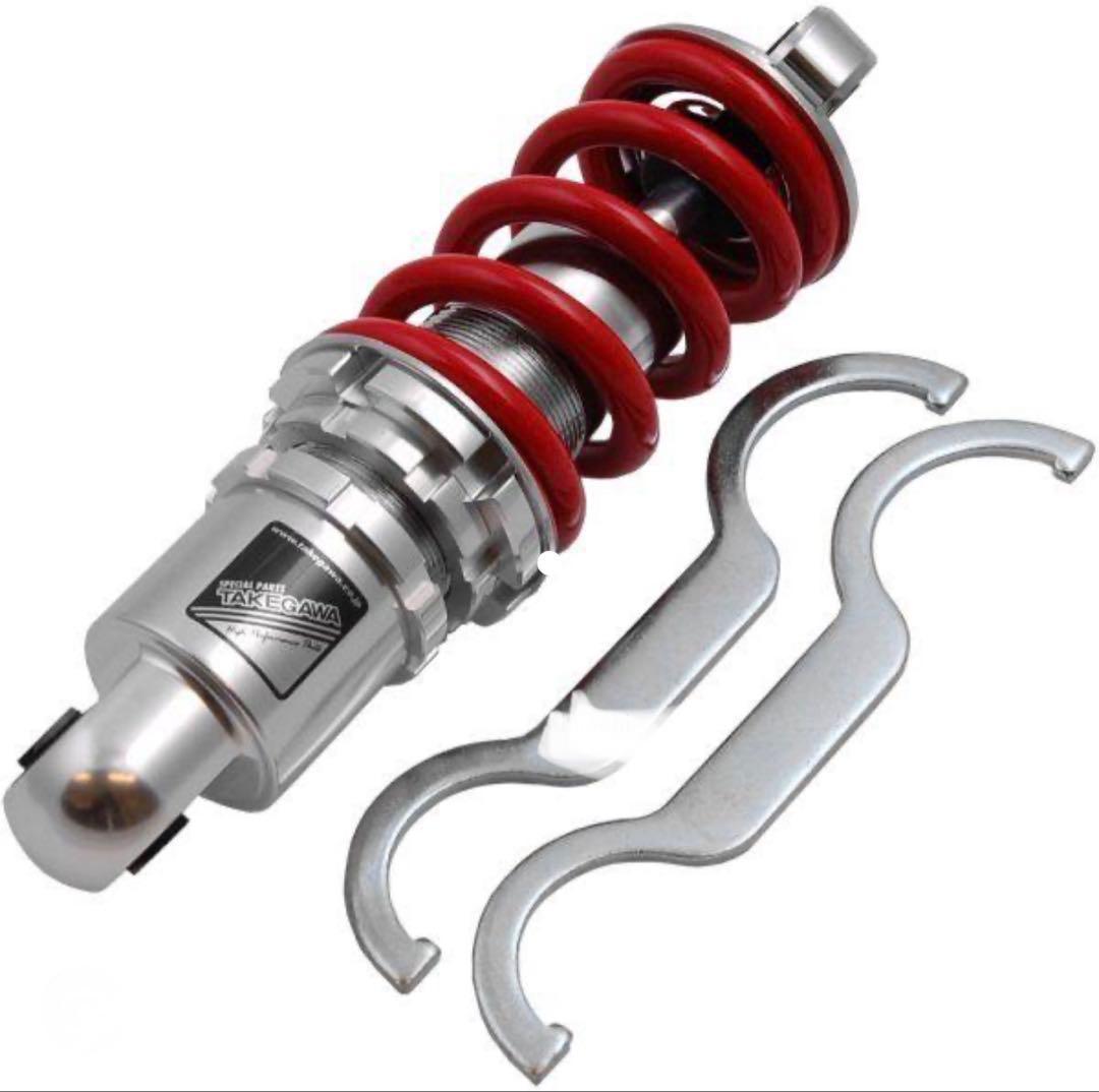 TAKEGAWA KSR110用 車高調整式リアショック