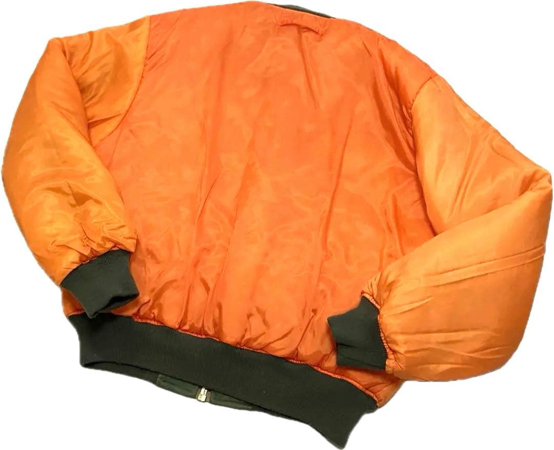 y2k 90s ファントムミリタリー MA-1 フライトジャケットM 幅広 短丈