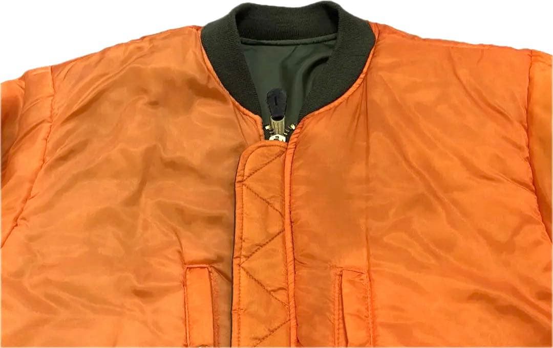 y2k 90s ファントムミリタリー MA-1 フライトジャケットM 幅広 短丈