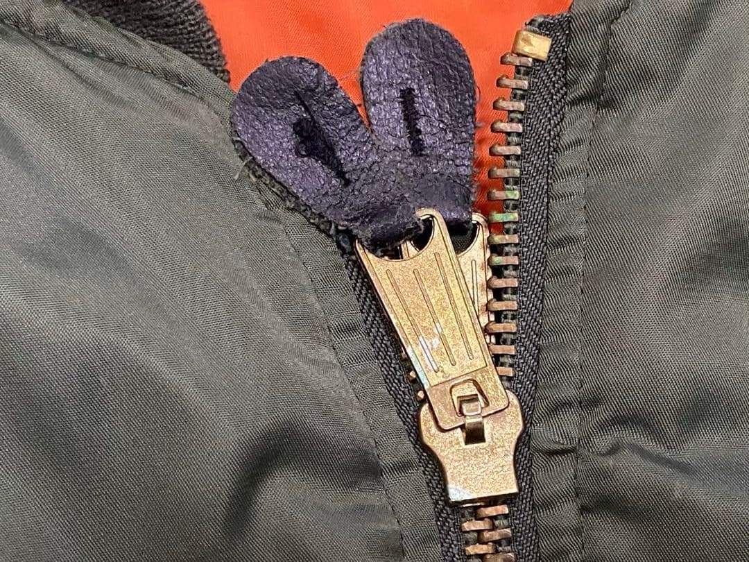 y2k 90s ファントムミリタリー MA-1 フライトジャケットM 幅広 短丈