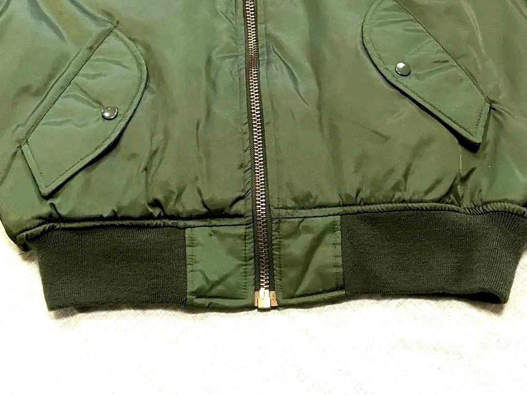 y2k 90s ファントムミリタリー MA-1 フライトジャケットM 幅広 短丈