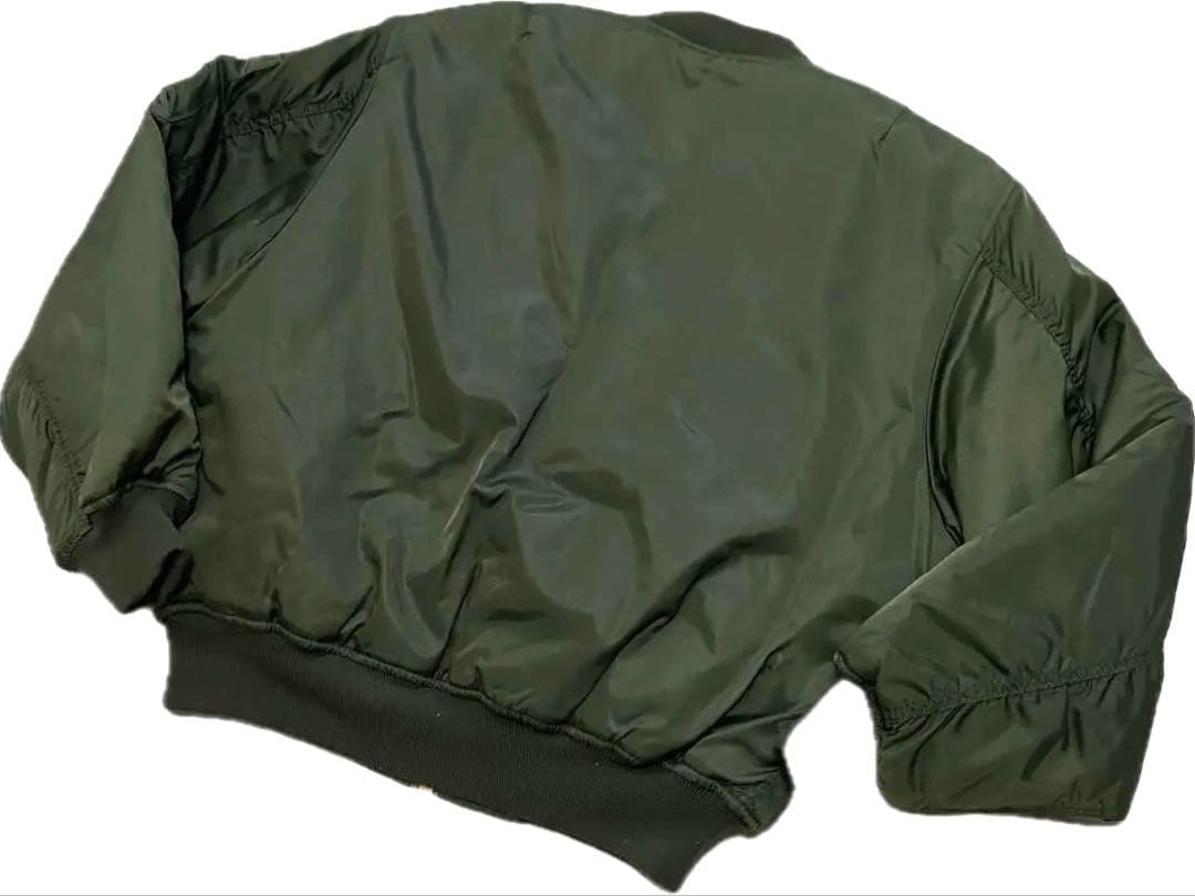 y2k 90s ファントムミリタリー MA-1 フライトジャケットM 幅広 短丈
