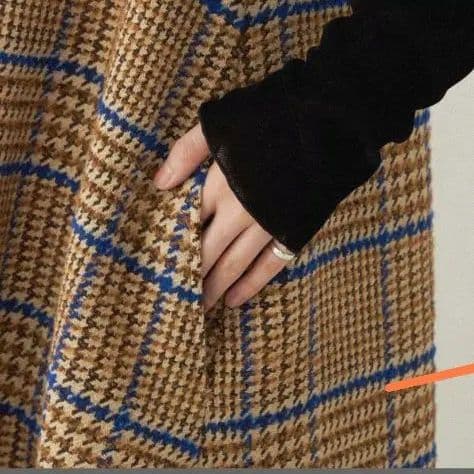 quaranciel INTESPRA ツイード チェックジャンパースカート