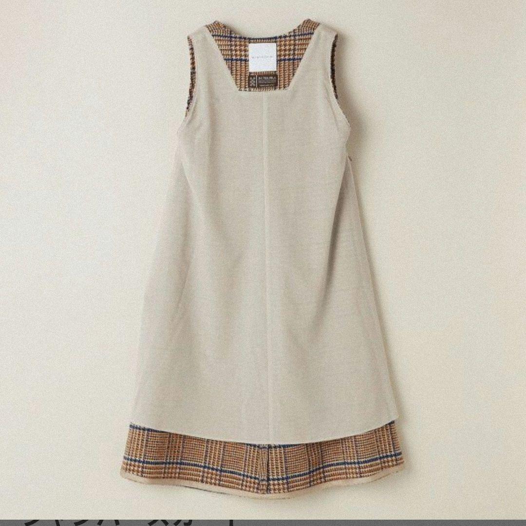 quaranciel INTESPRA ツイード チェックジャンパースカート