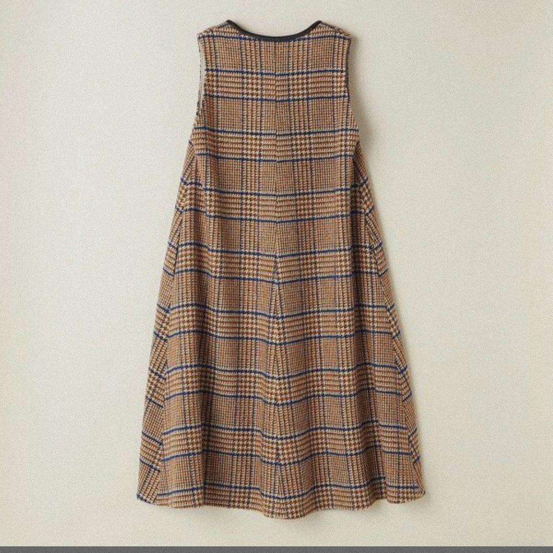 quaranciel INTESPRA ツイード チェックジャンパースカート